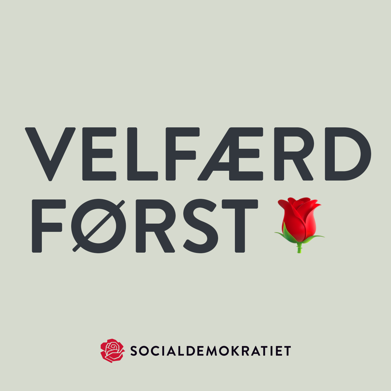 Velfærd Først