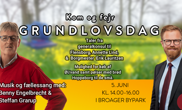 Fejring af grundlovsdag i Broager